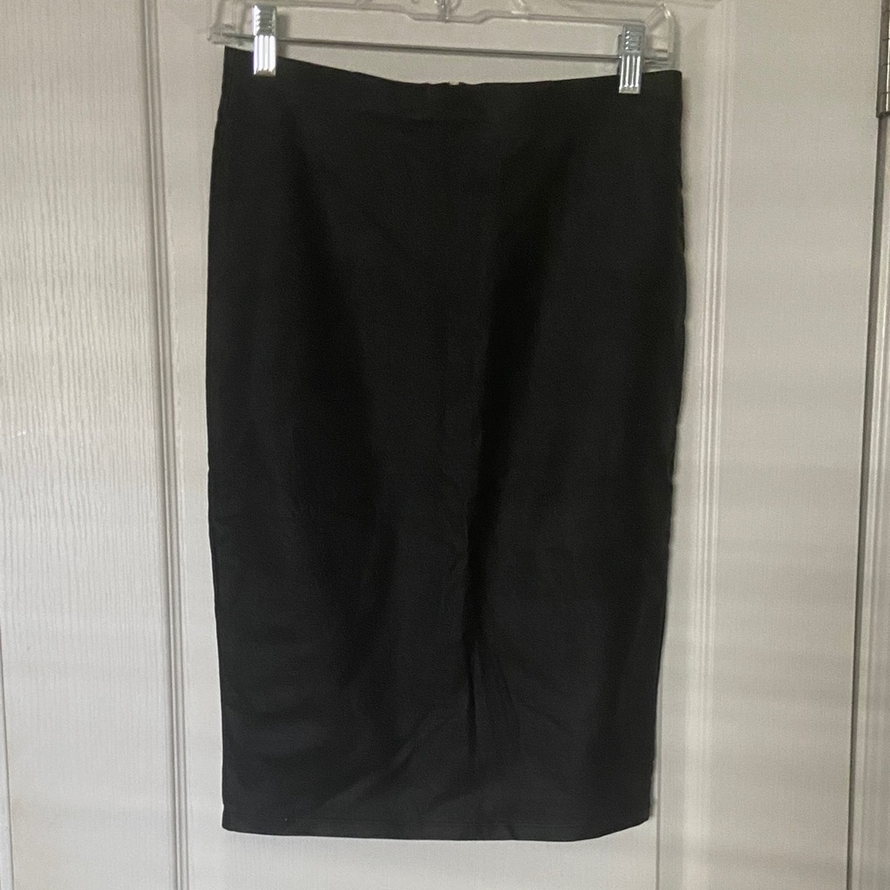 Classic Black Pencil Skirt - Timeless Office Essential